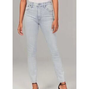 Abercrombie & Fitch Super Skinny Grey Stretchy Jeans 2R / 26